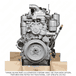 3/4 Engine MBE906 6.4L EPA04 902919 With Constant Throttle with Flywheel Housing