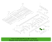 Floor Pan Reinforcement Crossmember Cross Member REINFORCED <br>Reinforcement Panel or