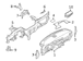 Dashboard Panel Instrument Air Bag
