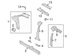 Body B-Pillar Reinforcement B Pillar Panel - Left, Inner
