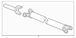 Drive Shaft Prop - Rear 6.8L (AT)
