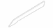 Exterior Door molding - Right