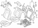 Seat Lumbar Support Cushion Back - Left, Right, Front