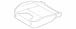 Seat Cushion Foam Pad - Front