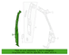 Body B-Pillar B Pillar Reinforcement - Right, Inner