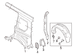 Quarter Panel Splash Shield Filler - Left, Inner