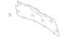 Hood Insulation Pad Insulator - Front