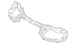 Radiator Support Panel Reinforcement - Front