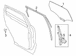 Window Channel Track - Right, Rear
