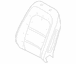 Pad Seat Back - Front