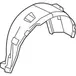 Quarter Panel Splash Shield Filler - Right
