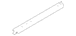Rocker Panel Reinforcement - Left, Inner