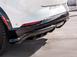 Mustang Mach-E 2021-2025, Air Design® Gloss Shadow Black Rear Bumper Fascia Diffuser Kit