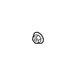 Door Hinge Nut Hex Head And Washer - M8, Rear (AT)