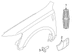Fender Molding - Left