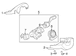 Steering Column Housing Combination Switch