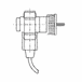 Speedometer/Tachometer Sender, Hall Effect, EFT, 7/8-18 Thread