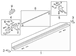Bracket Control shaft - Left, Right