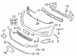 Bumper Trim Cover - Right, Front, Lower