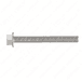 Hexagonal Head Screw 10 x 75 mm with Flange