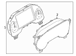 Instrument Panel Lens Fuel And Temperature Gauge Mask