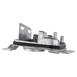 Blind Spot Detection System Warning Sensor Bracket Tail Light - Right, Rear