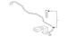Seat Belt Receptacle Buckle - Left, Rear