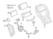 Antenna Cable Console Wiring Harness