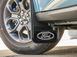 Gatorback Front Splash Guards with Black Oval Logo
