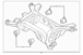 Suspension Subframe Crossmember - 5.0L