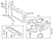 Radiator Support Panel End - Front