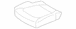 Seat Cover Cushion - Left, Front
