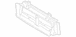Radiator Support Air Deflector - 2.0L