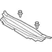 Radiator Support Access Cover Air Duct