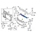Radiator Support Air Deflector - 1.6L (ST)