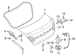 Screw Deck Lid Lock Bolt - 6 x 20 (Police)
