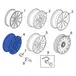Wheel Rim 20 X 8 Machined, 8.0 Euro Flange
