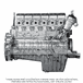 3/4 Engine for MBE 4000 12.8L EPA04 with Manual Transmission