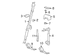Seat Belt Guide Cover Extender Arm - Rear