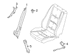 Seat Belt Height Adjuster - Left, Right, Front (SEL)