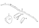 Air Bag Module Steering Wheel <br>The inflator mounted to The Bags -