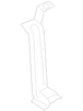 Fuel Tank Skid Plate Bracket Strap