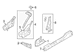 Body B-Pillar - Right, Inner (Convertible)