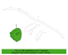 Air Bag Module Steering Wheel <br>The inflator mounted to The Bags -