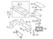 Trunk Trim Panel Carpet (RR) Quarter Panel/Lugg.Compart - Right, Rear (Coupe)