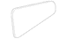 Quarter Glass Window - Right (Coupe)