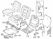 Seat Cushion Pad Foam - Right, Rear