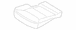 Seat Cover Cushion - Right, Rear 3.0L