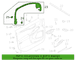 Door Window Molding Decal - Right, Front