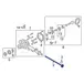 Drive Axle Shaft - Left, Rear